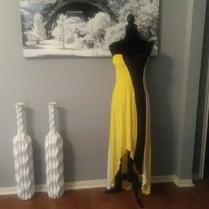 NWOT Venus Colorblock High Low Maxi